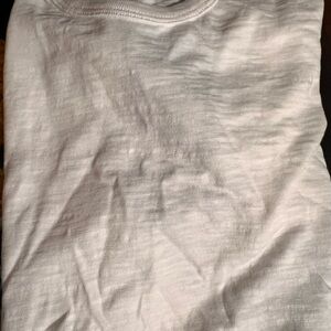 47 Brand, Short Sleeve Tee w/stripe baseball sleeve.